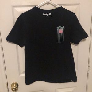 Men’s Black Hurley T-Shirt Size Medium